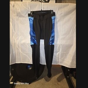 Black and Blue Athletic Leggings